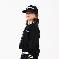 FELPA ZIP - ACETATO - NERA