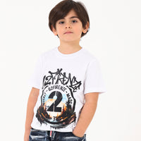 T-SHIRT - MOUNTAIN - BIANCA