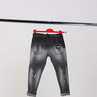 JEANS - DOUBLE COLOR - GRIGIO