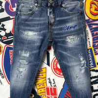 JEANS- DENIM - BLU COBALTO