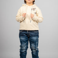 FELPA CON CAPPUCCIO - APPLICATION