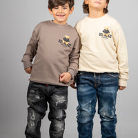 FELPA GIROCOLLO - BEAR JACKET