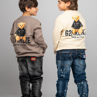 FELPA GIROCOLLO - BEAR JACKET