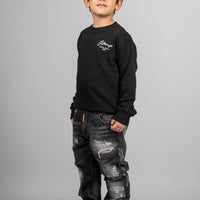 JEANS - DENIM - THREE POCKET BLACK