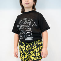 COSTUME BOXER - POP 80 - GIALLO