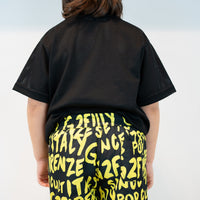 COSTUME BOXER - POP 80 - GIALLO