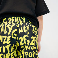 COSTUME BOXER - POP 80 - GIALLO