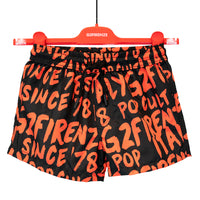 COSTUME BOXER - POP 80 - ROSSO