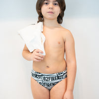 COSTUME SLIP - TIMBRO - BIANCO