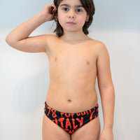 COSTUME SLIP - POP 80 - ROSSO