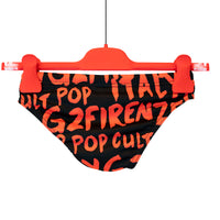 COSTUME SLIP - POP 80 - ROSSO