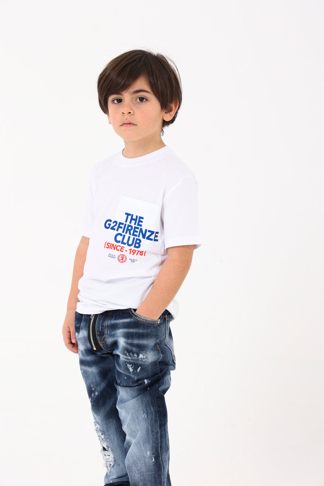 T-SHIRT - CLUB TASCHINO - BIANCA