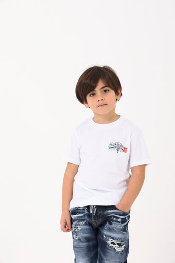 T-SHIRT- POST CARD - BIANCA