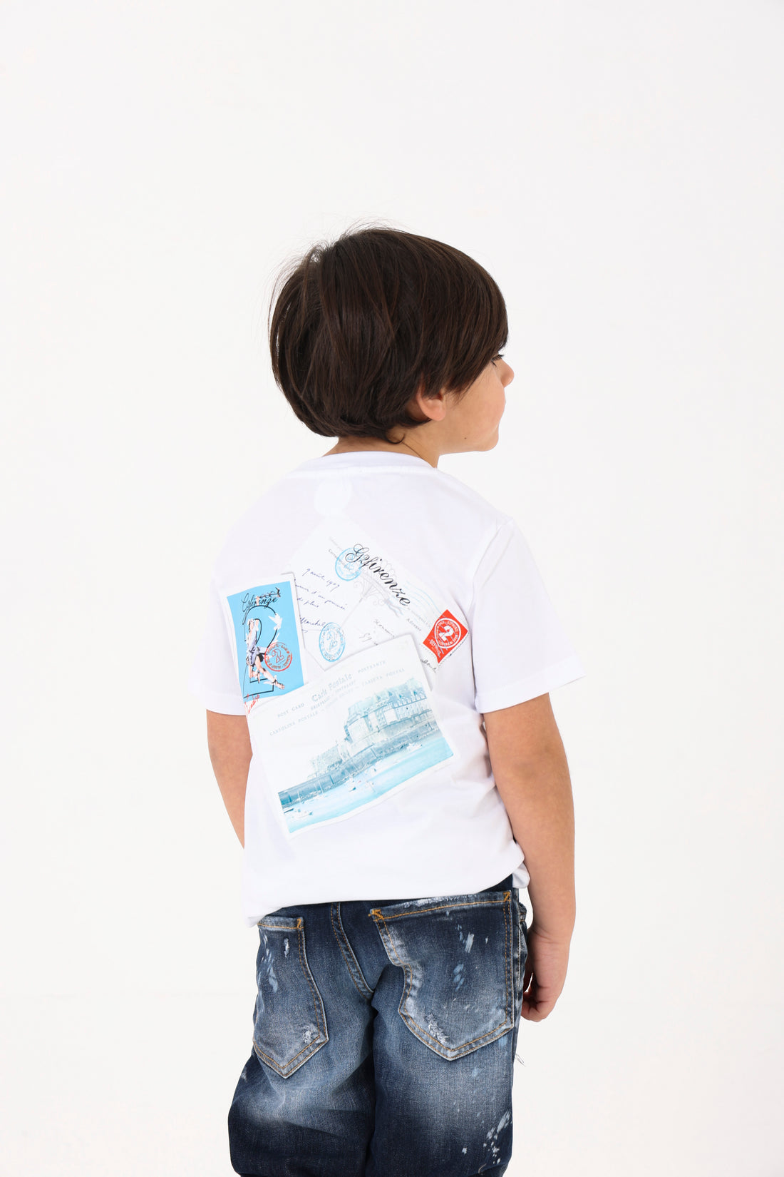 T-SHIRT- POST CARD - BIANCA