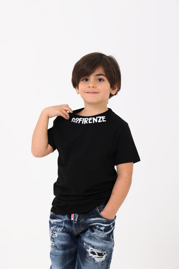 T-SHIRT - PRINT NECH - NERA