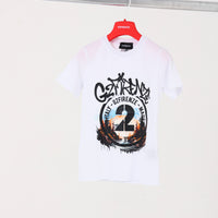 T-SHIRT - MOUNTAIN - BIANCA