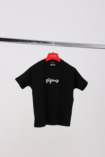 T-SHIRT - LOGO SCUDETTI - NERA
