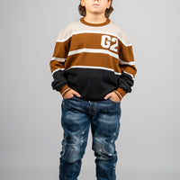 MAGLIONE LANA - RIGATO