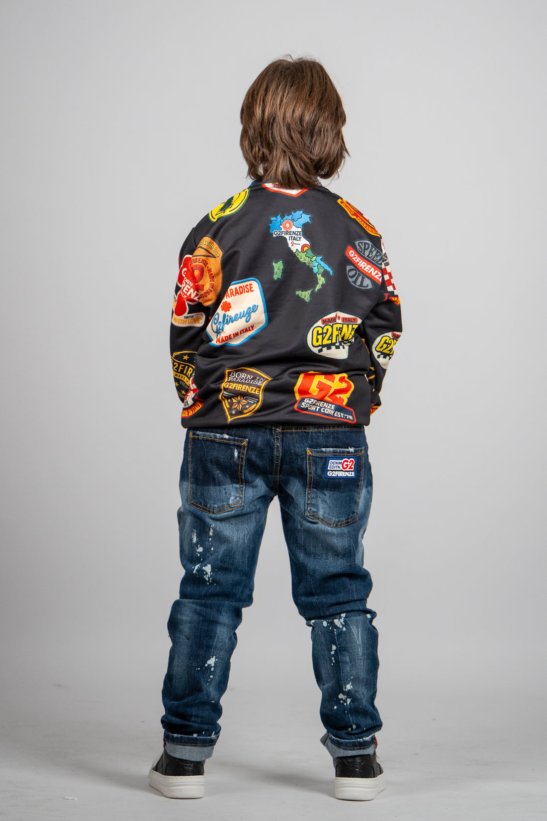 FELPA GIROCOLLO - MULTILOGHI