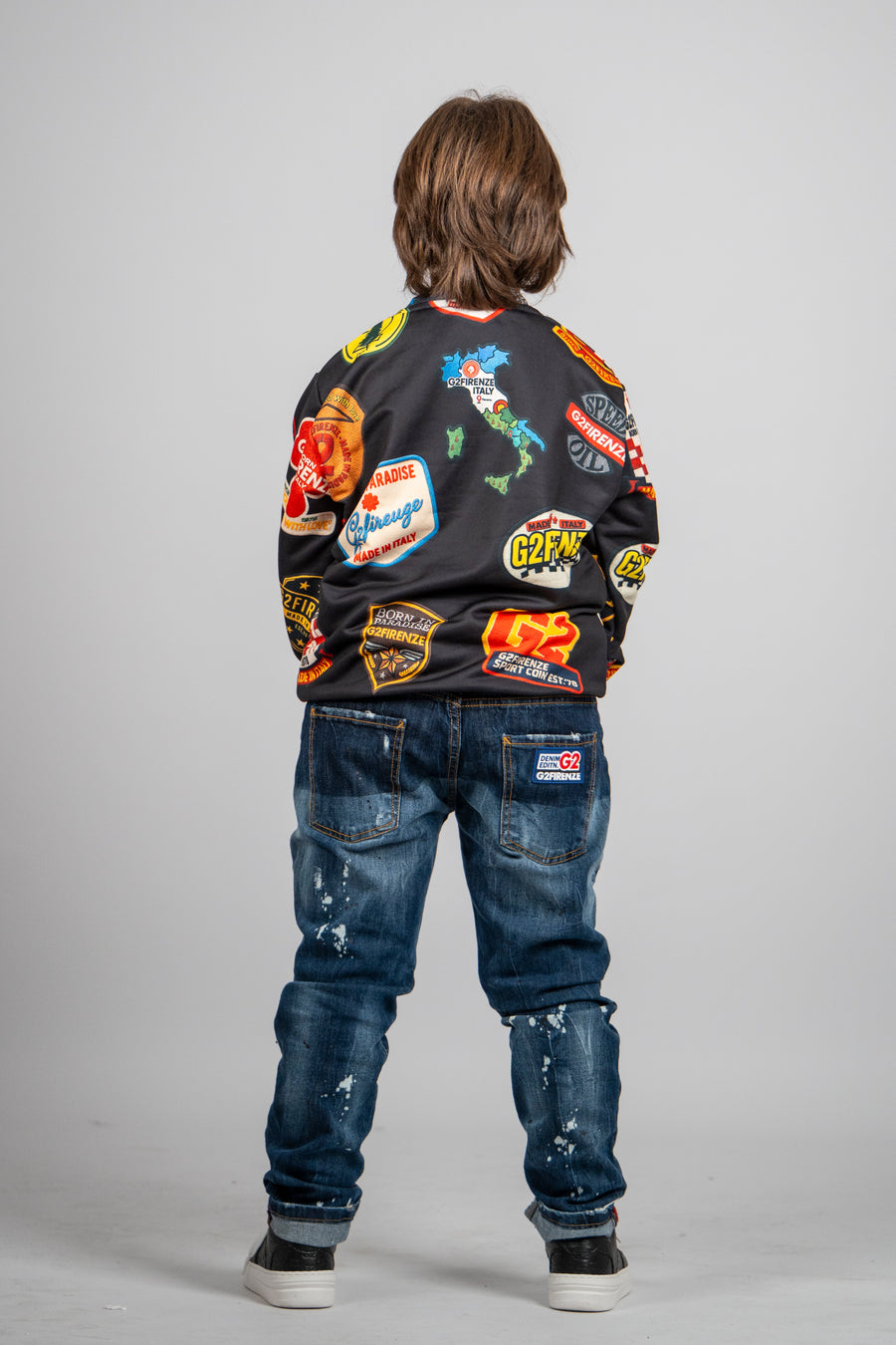 FELPA GIROCOLLO - MULTILOGHI