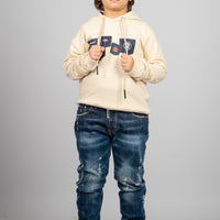 FELPA CON CAPPUCCIO -  MULTIPOCKET