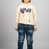 FELPA CON CAPPUCCIO -  MULTIPOCKET