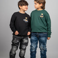 FELPA GIROCOLLO - BEAR JACKET