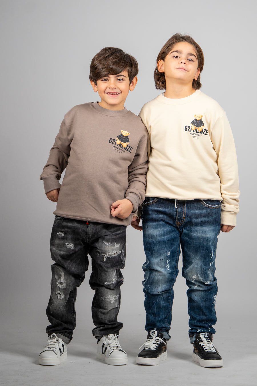 FELPA GIROCOLLO - BEAR JACKET