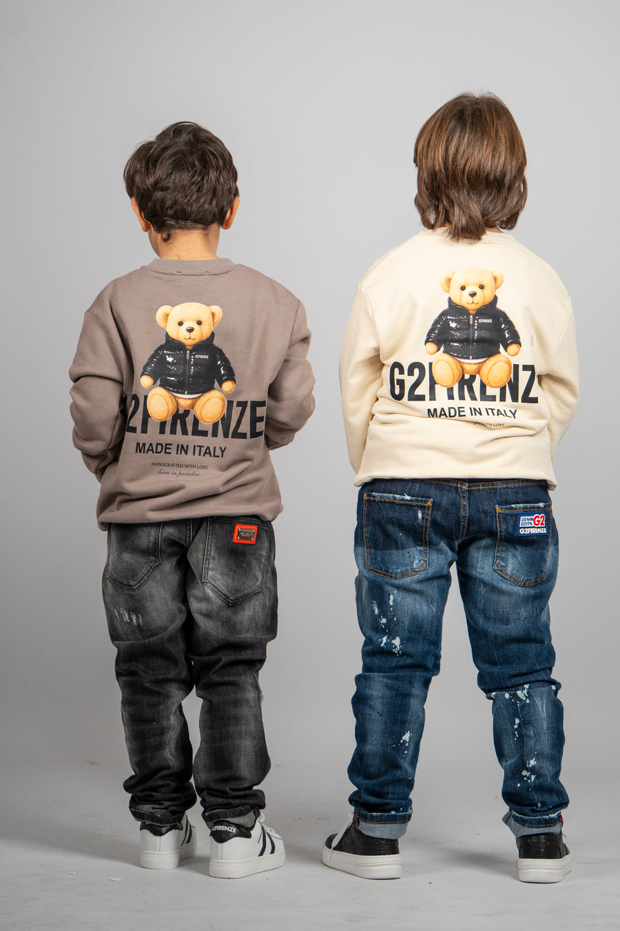 FELPA GIROCOLLO - BEAR JACKET