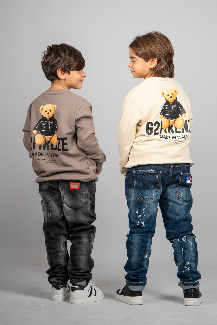 FELPA GIROCOLLO - BEAR JACKET