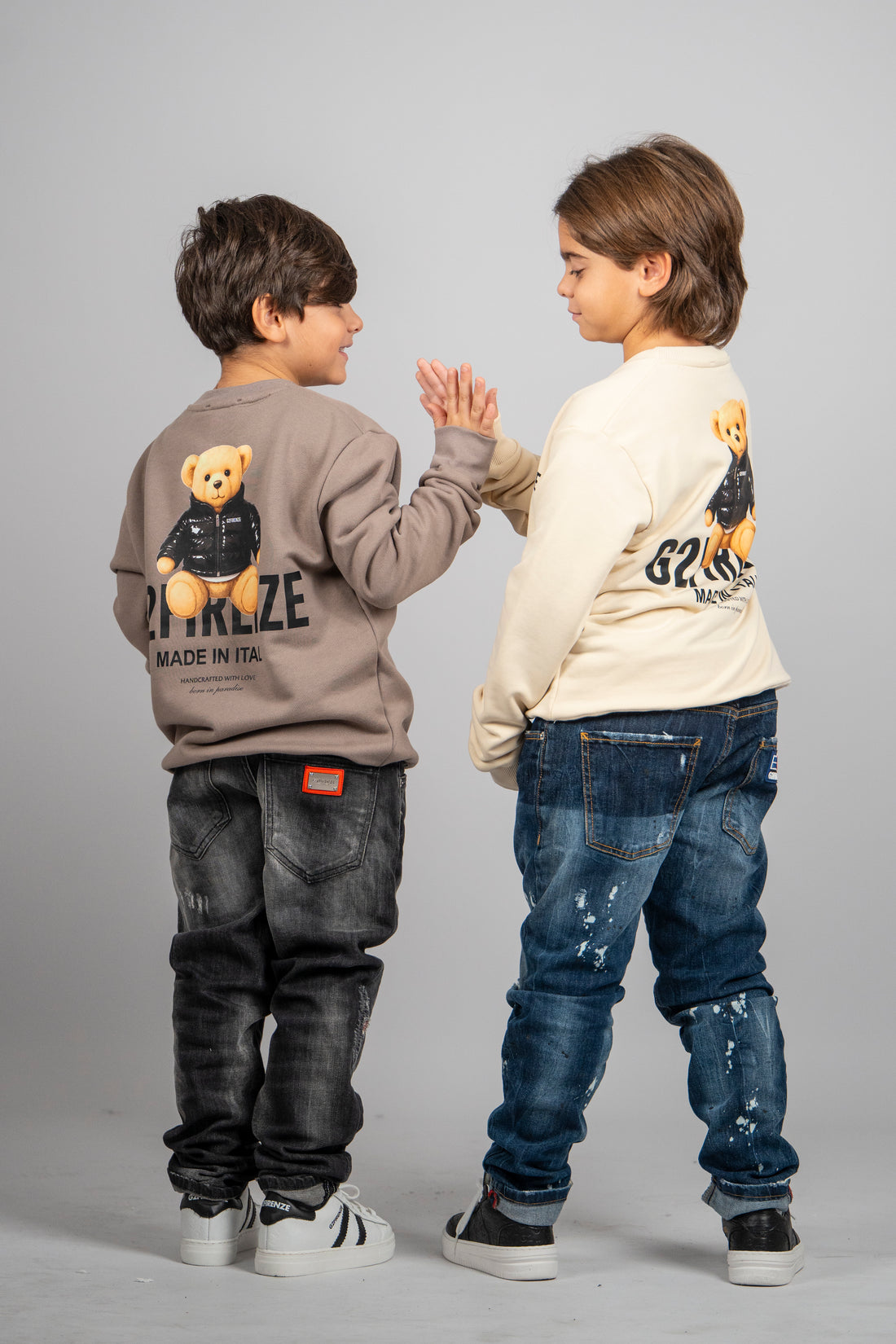 FELPA GIROCOLLO - BEAR JACKET