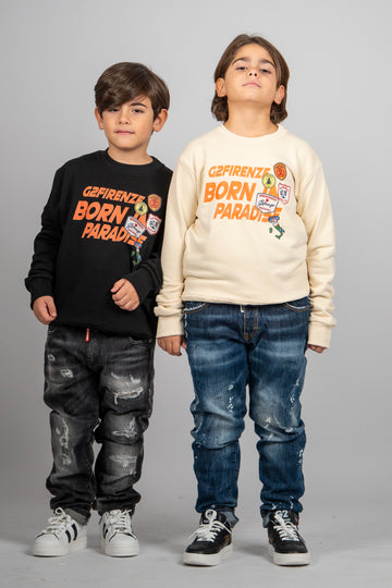 FELPA GIROCOLLO - ITALY