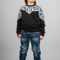 FELPA GIROCOLLO - SPIDERWEB