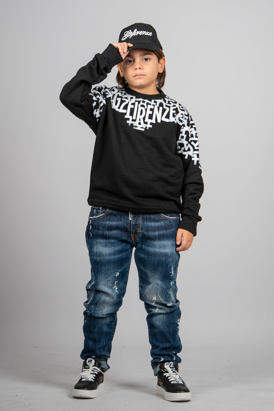 FELPA GIROCOLLO - SPIDERWEB