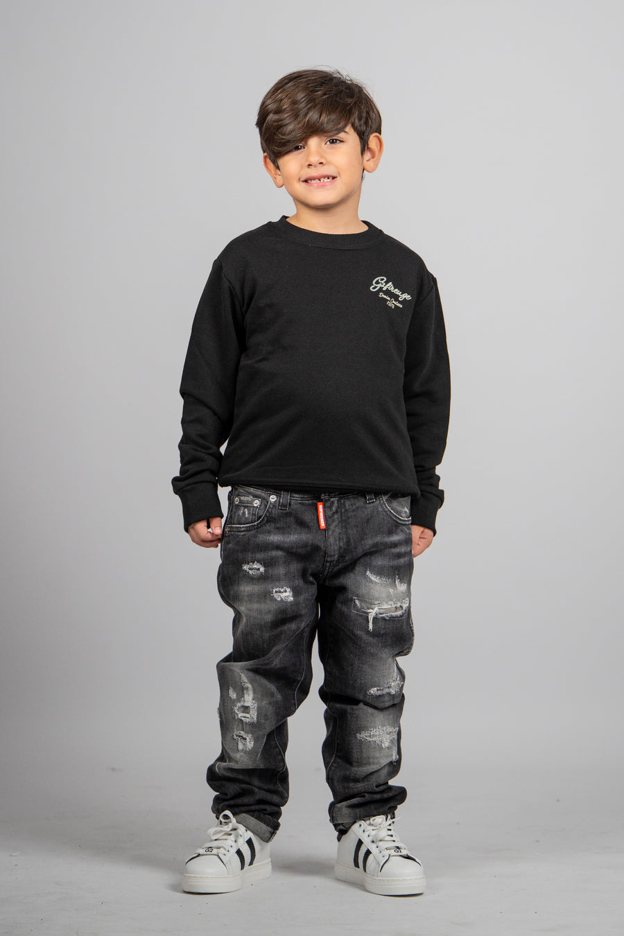 JEANS - DENIM -    THREE POCKET BLACK