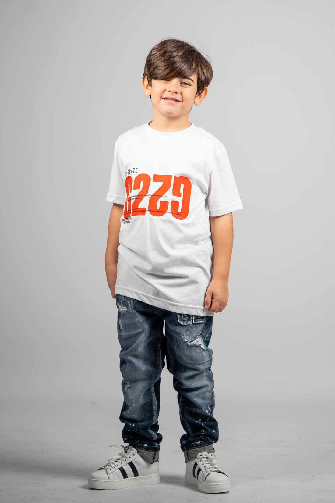 JEANS - DENIM -    SFRANGIATO G2 BLU