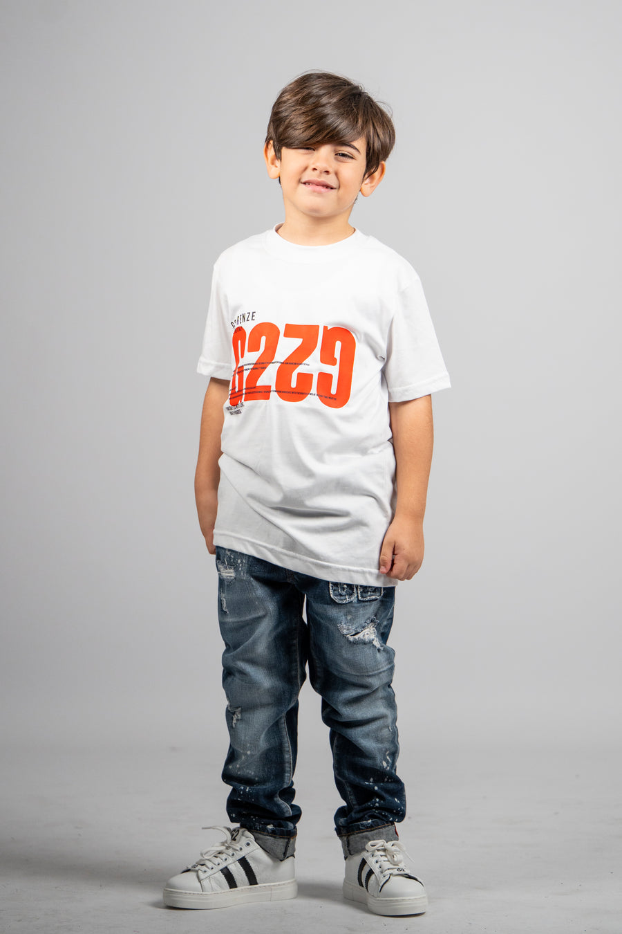 JEANS - DENIM -    SFRANGIATO G2 BLU