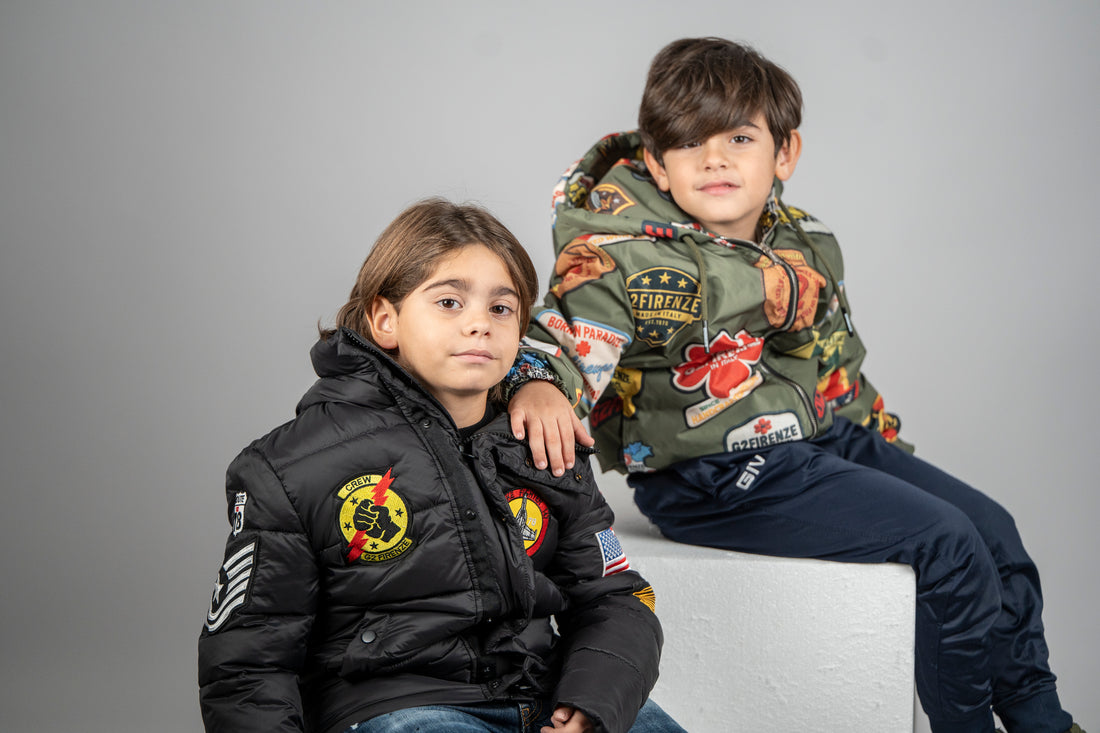 GIUBBINO -  AVIATORE MULTICOLOR