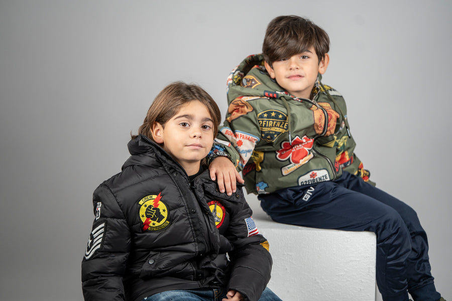 GIUBBINO -  AVIATORE MULTICOLOR