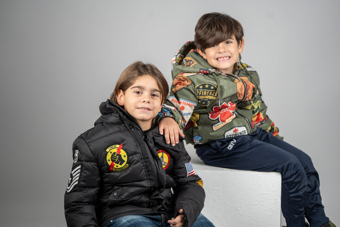 GIUBBINO -  AVIATORE MULTICOLOR