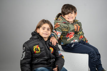 GIUBBINO -  AVIATORE MULTICOLOR