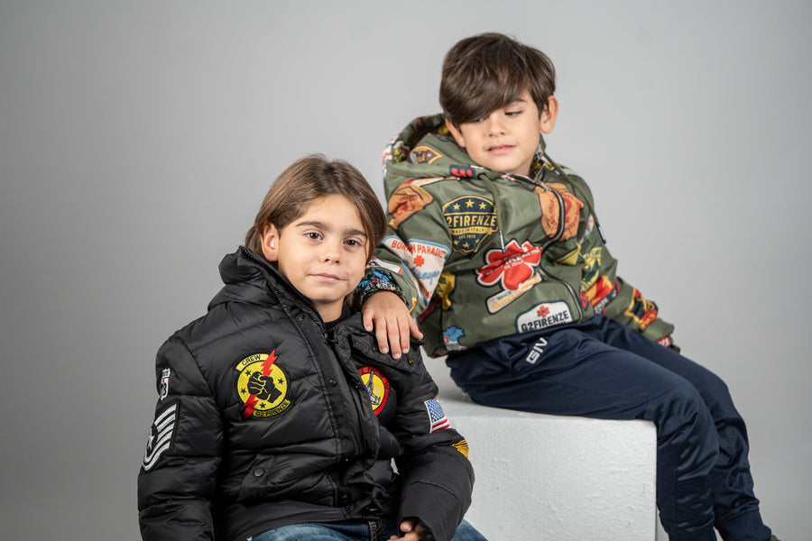 GIUBBINO -  AVIATORE MULTICOLOR