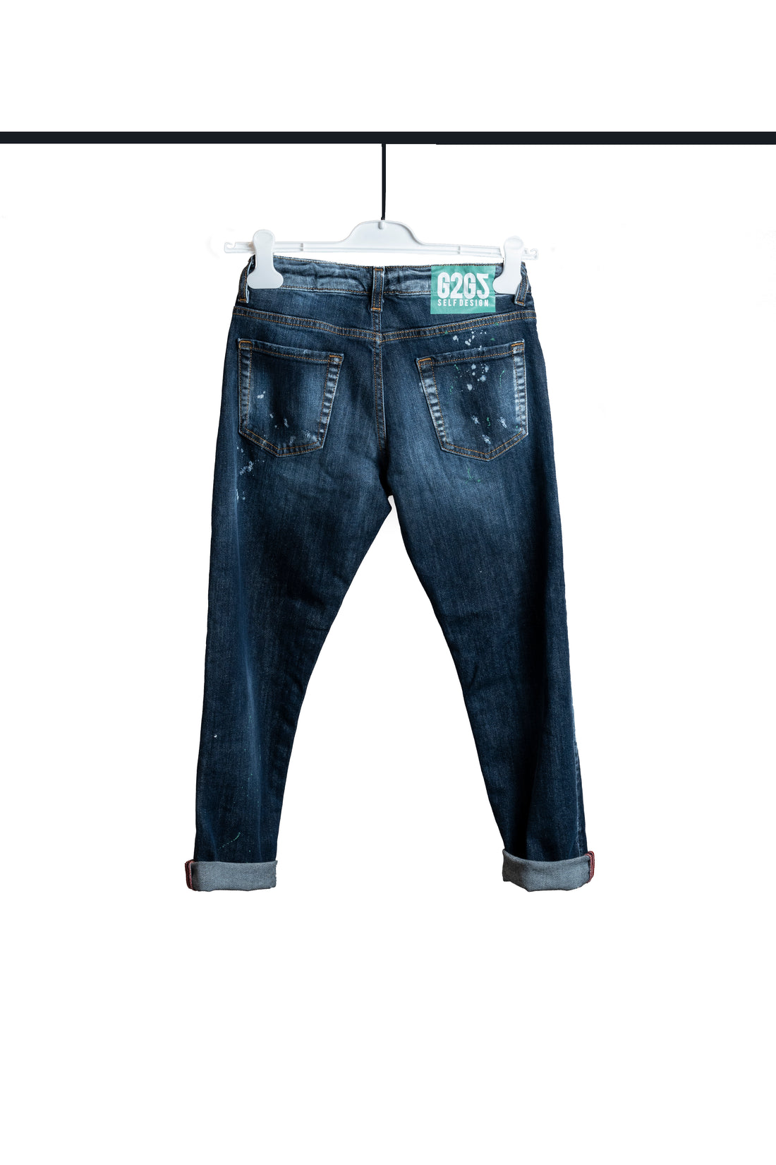 JEANS - DENIM GREEN 5T