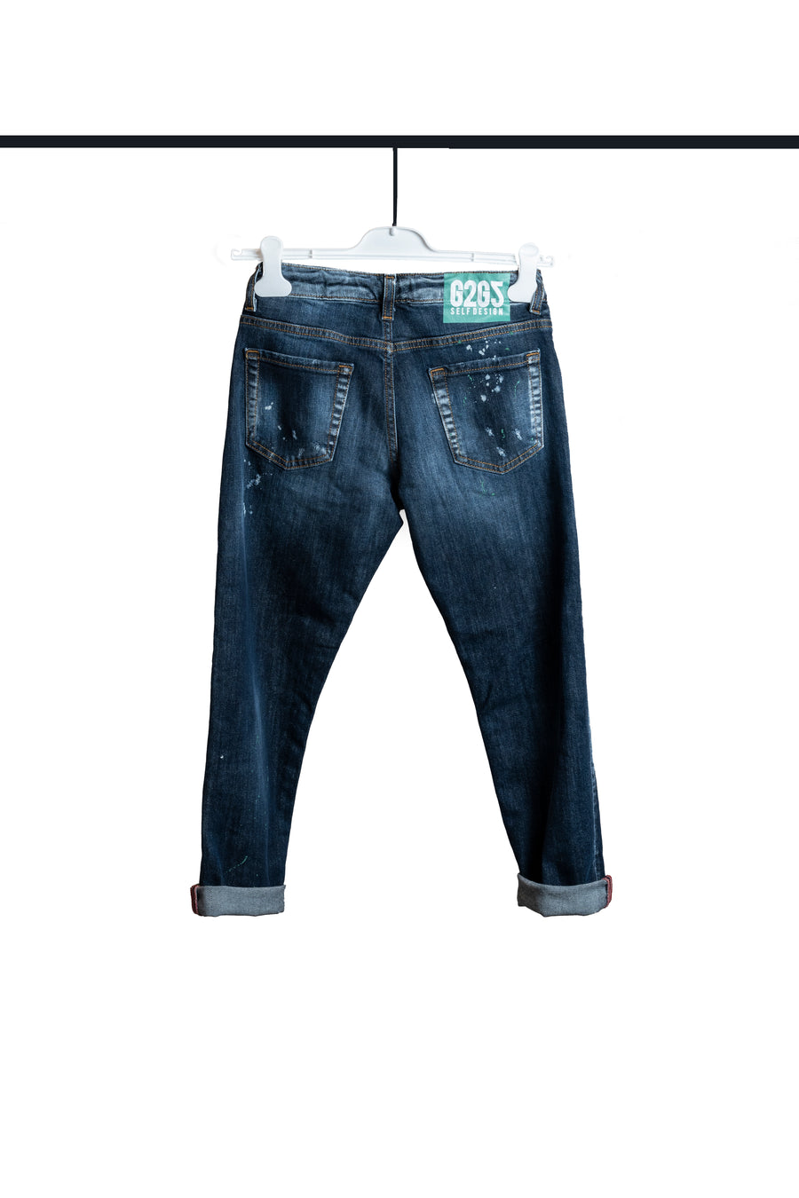 JEANS - DENIM GREEN 5T