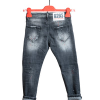 JEANS - BOTTON GRAY