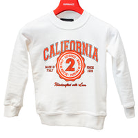 FELPA BASIC - CALIFORNIA - BIANCO