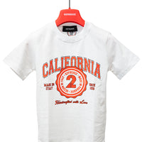 T-SHIRT BASIC - CALIFORNIA - BIANCO