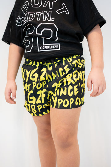 COSTUME BOXER - POP 80 - GIALLO
