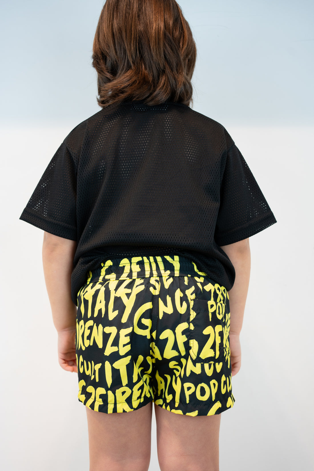 COSTUME BOXER - POP 80 - GIALLO