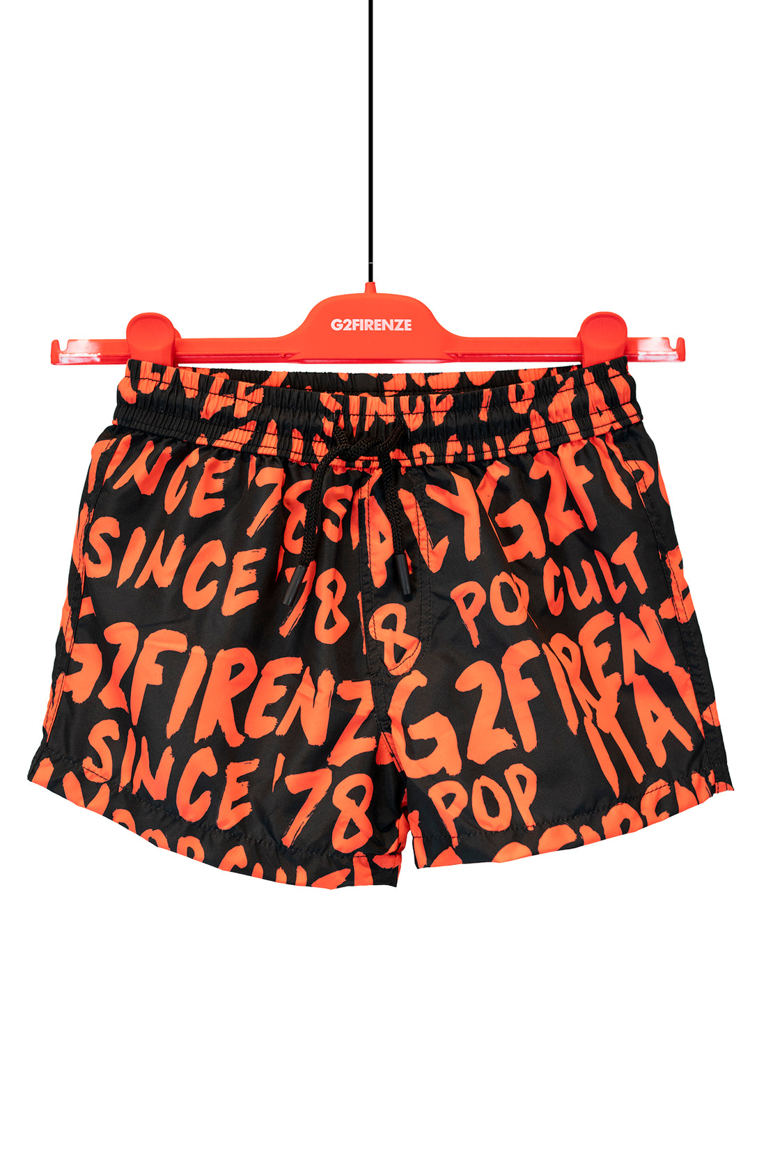 COSTUME BOXER - POP 80 - ROSSO